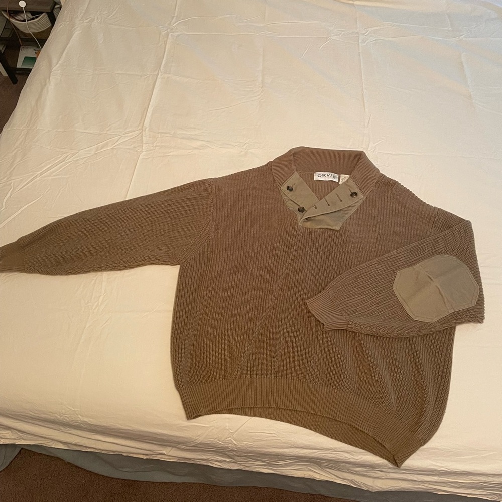 Orvis mechanic sweater